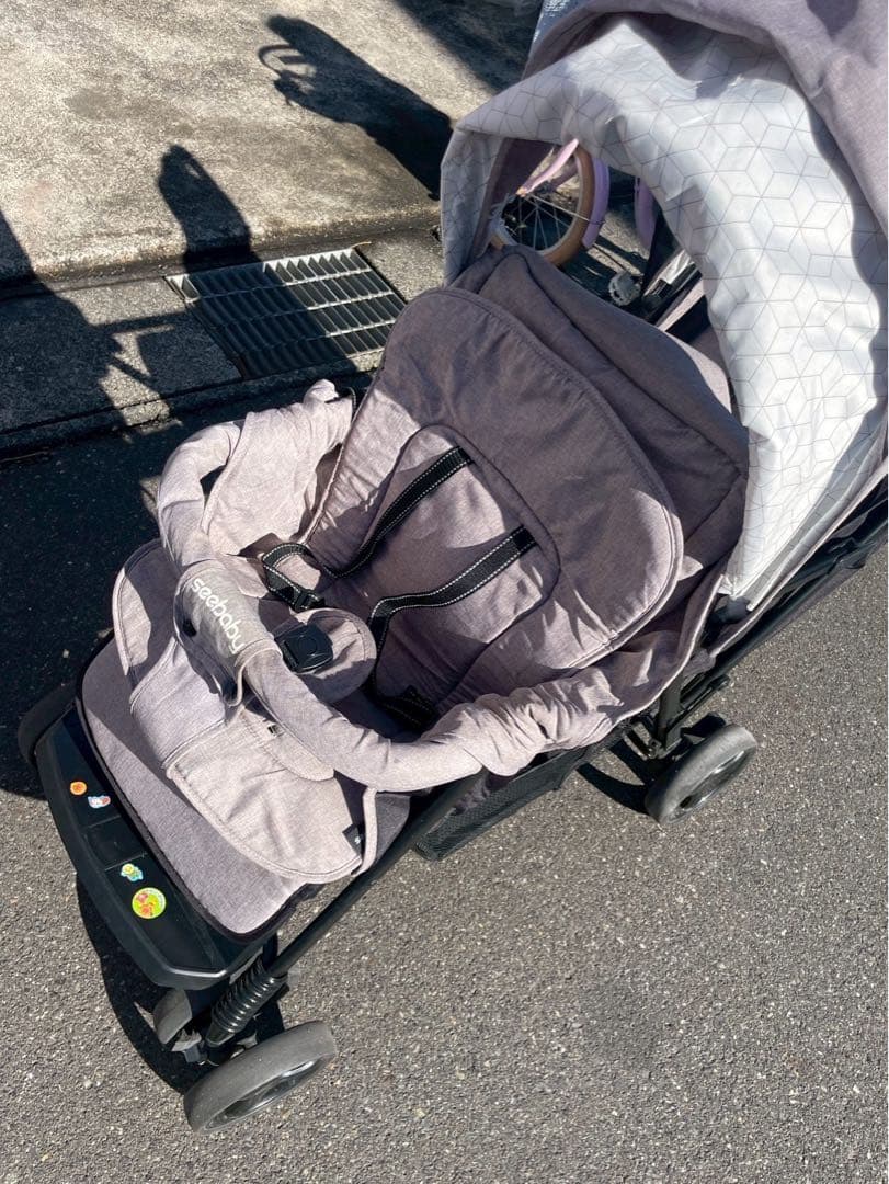 ベビーカー 2人乗り　see baby