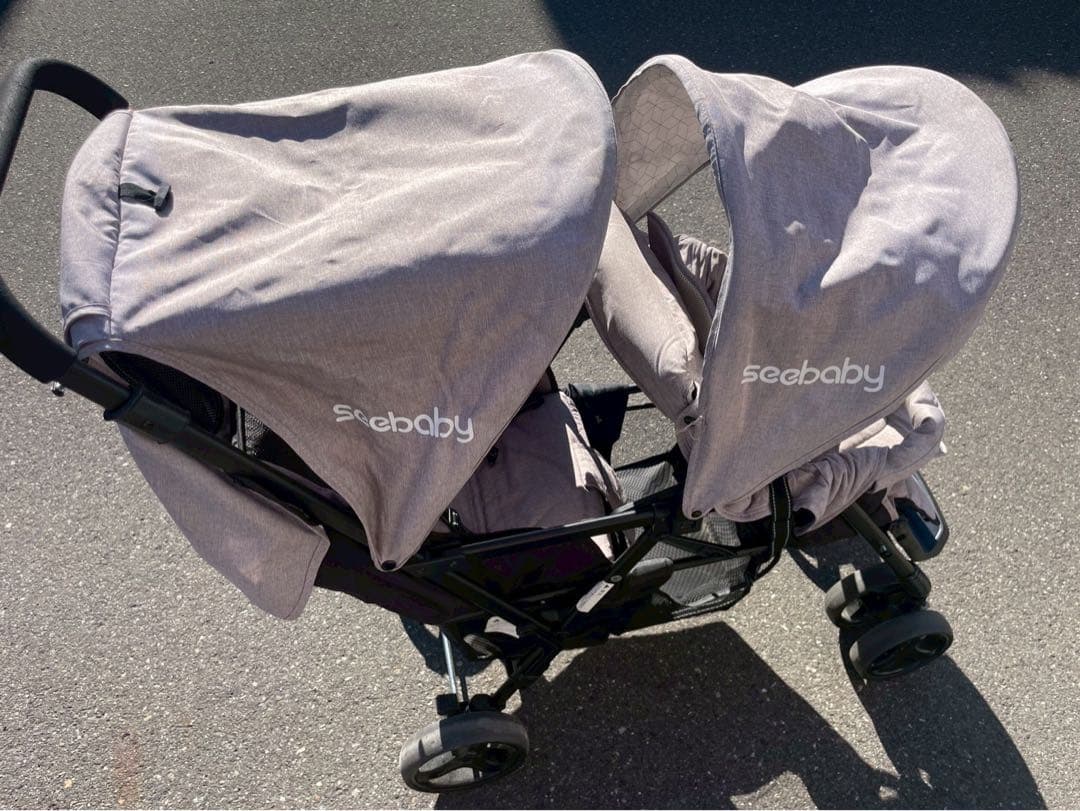 ベビーカー 2人乗り　see baby