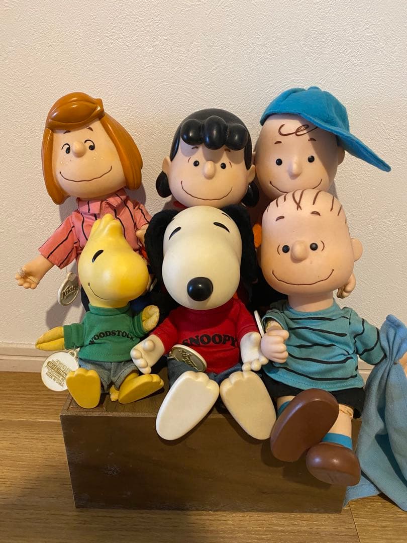スヌーピー フィギュア6体セット ビンテージ　貴重　Knott's