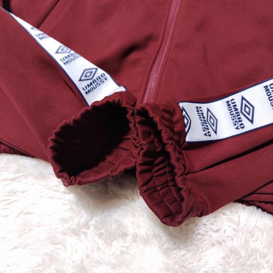 UMBRO×MOUSSY ジャージ トラックジャケット ラインロゴ