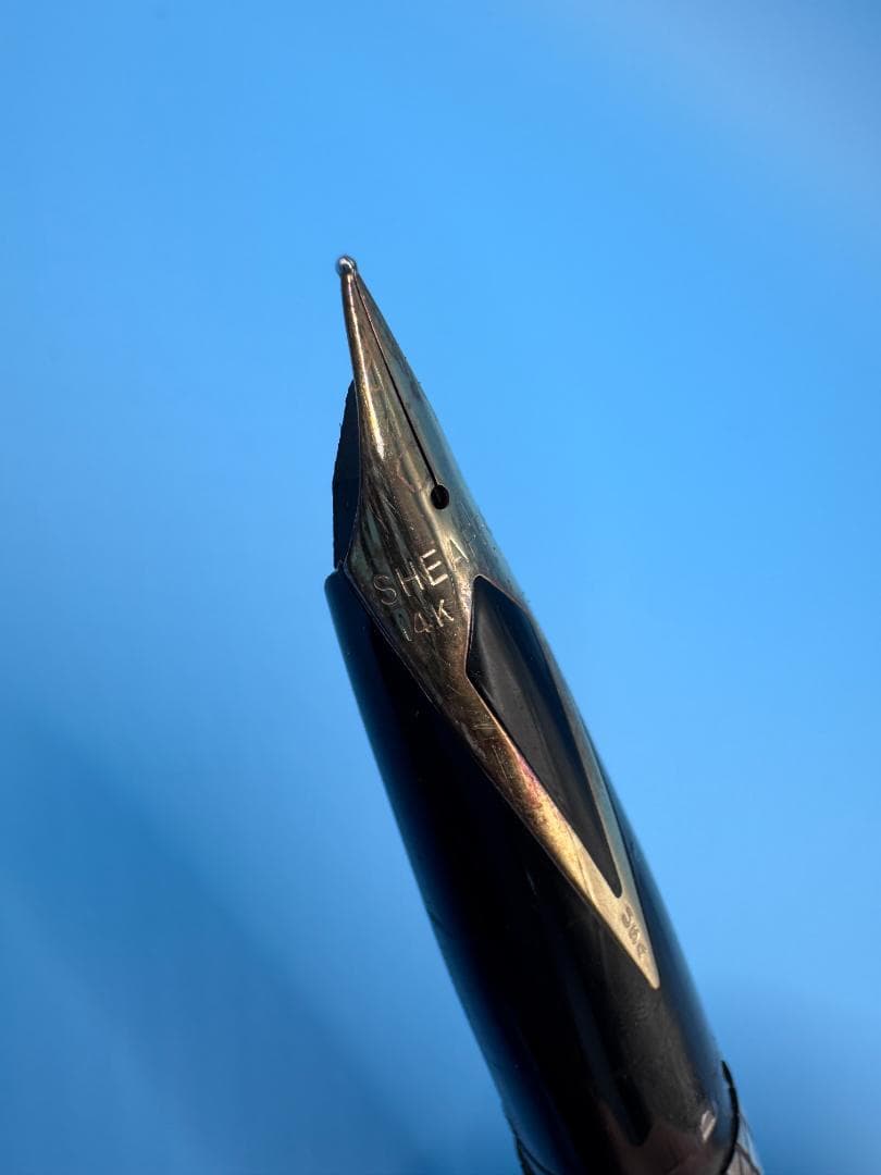 【SHEAFFER Targa】スターリングシルバー 万年筆 (14K金ペン先)