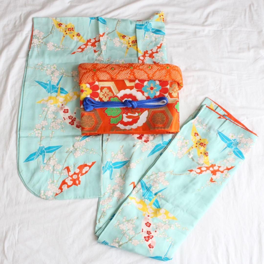 【かな】七五三 ハーフ成人式 卒業式 ジュニア 子供 女の子 着物