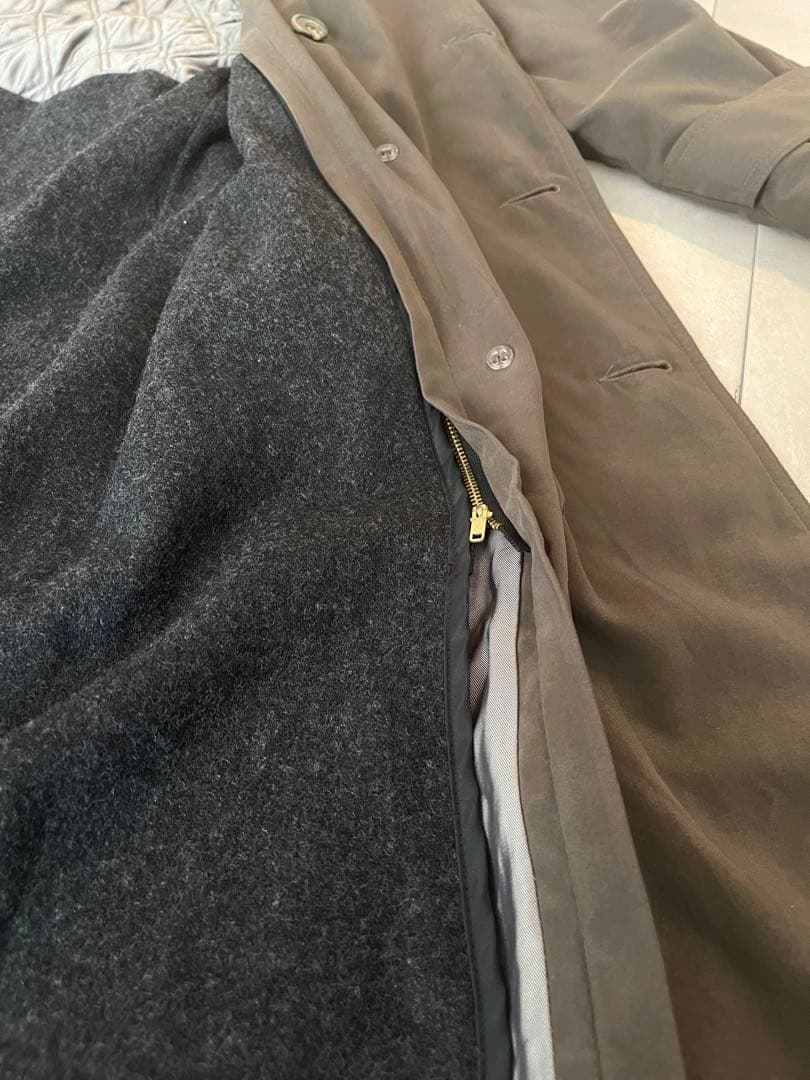 NEWPORT HARBOR ステンカラーオーバーコート　トレンチコート