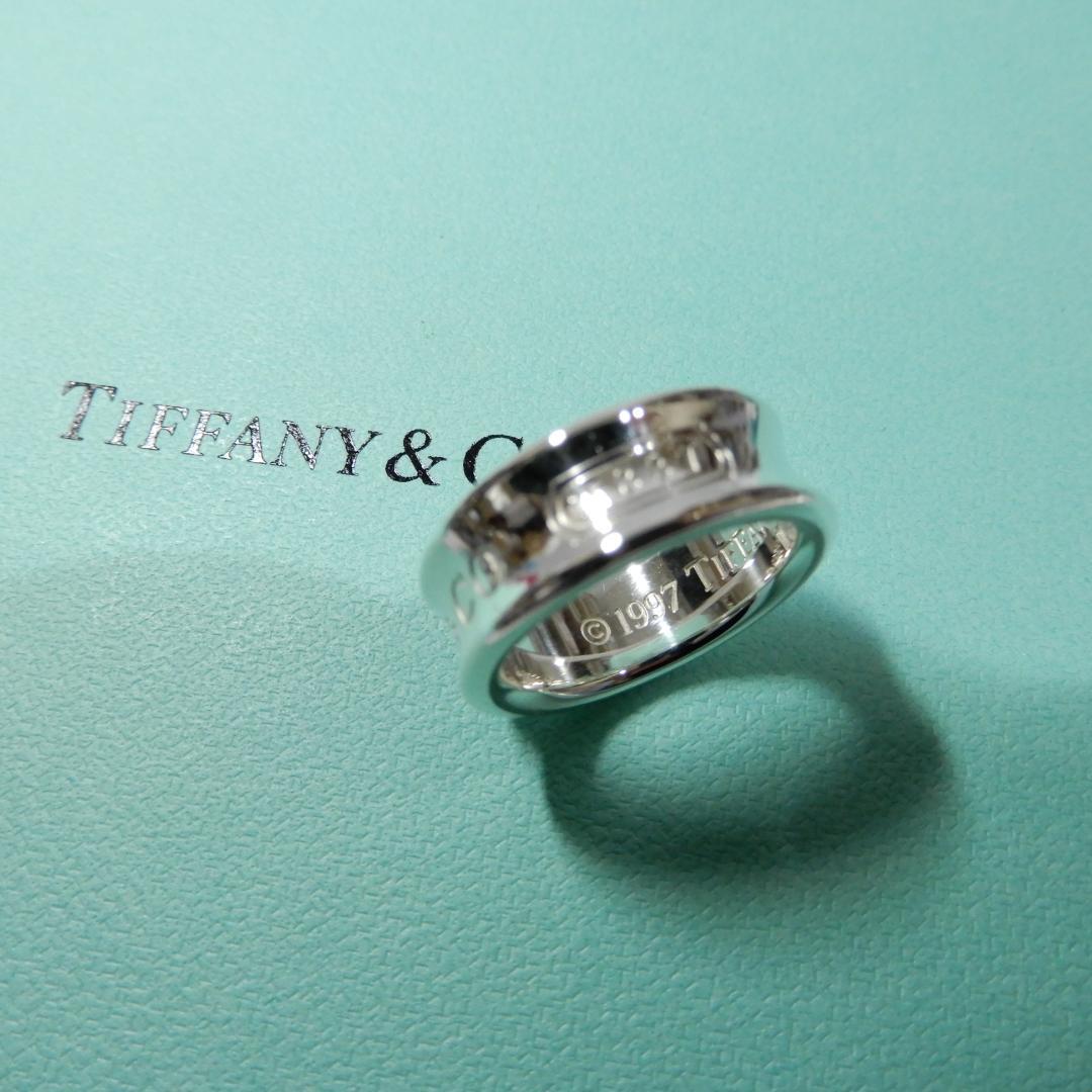 TIFFANY ティファニー　ナロー リング　7号　1837　シルバー　A12