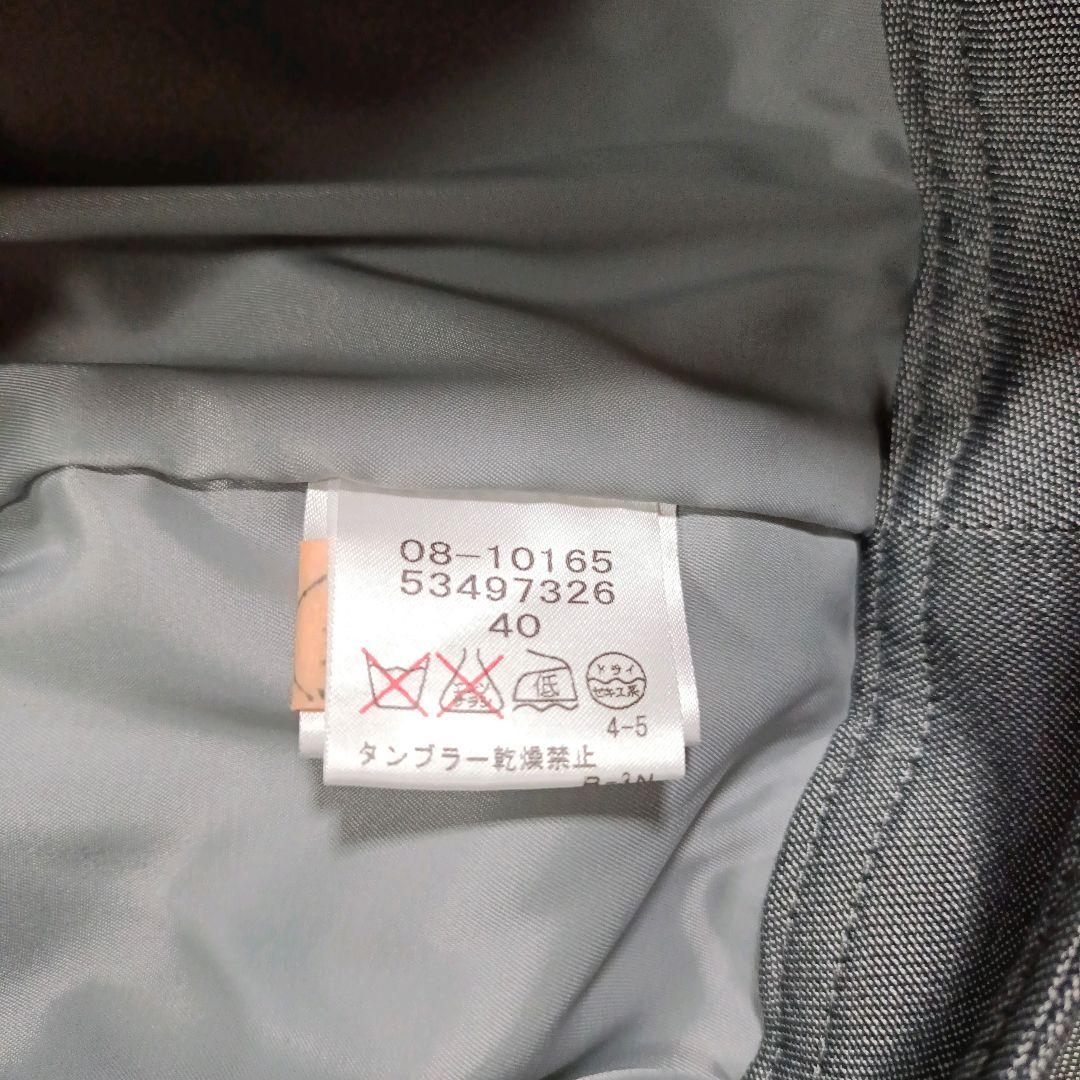 【22OCTOBRE】 セットアップ パンツスーツ　グレー　光沢　【超美品】