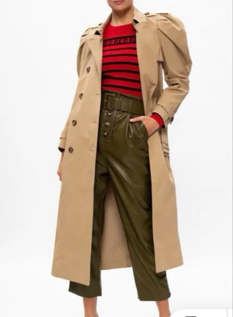 【新品レア！】RED VALENTINO◆トレンチコート♦︎パフスリーブ♦︎42