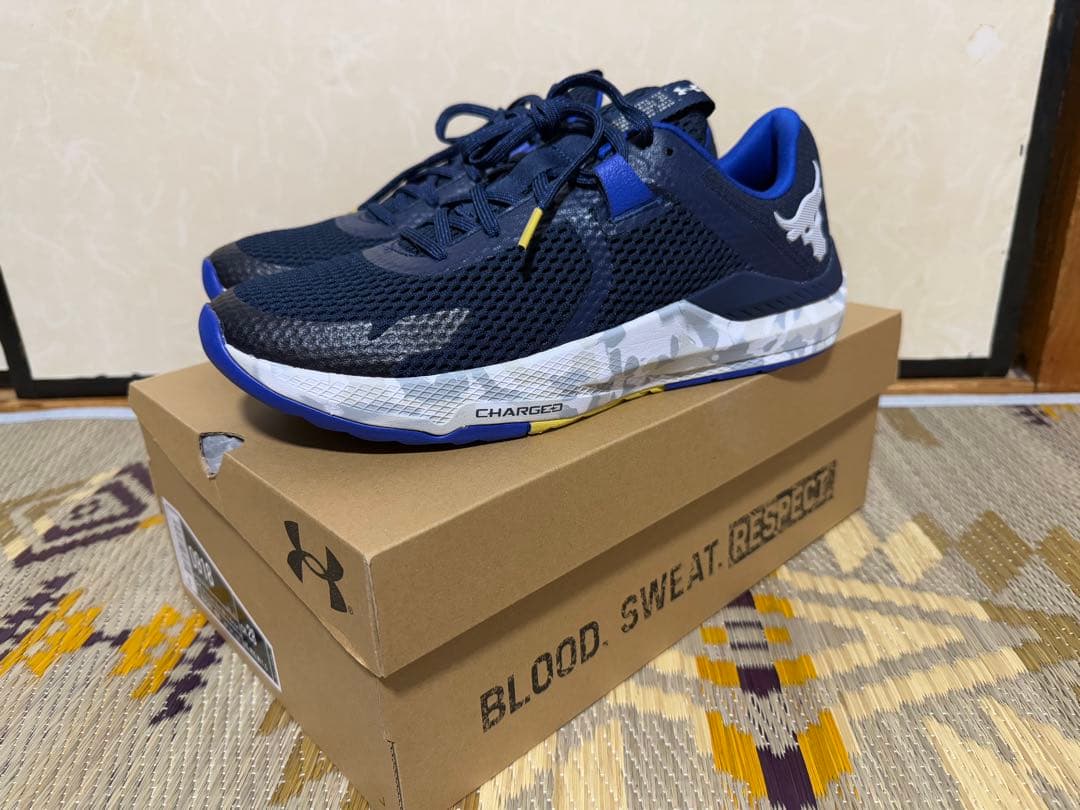 【新品】Under Armour Project Rock BSR 2 28.0