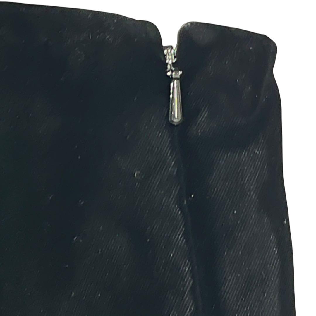 【タグ付】Ralph Lauren / エンパイアラインドレス 黒 m779