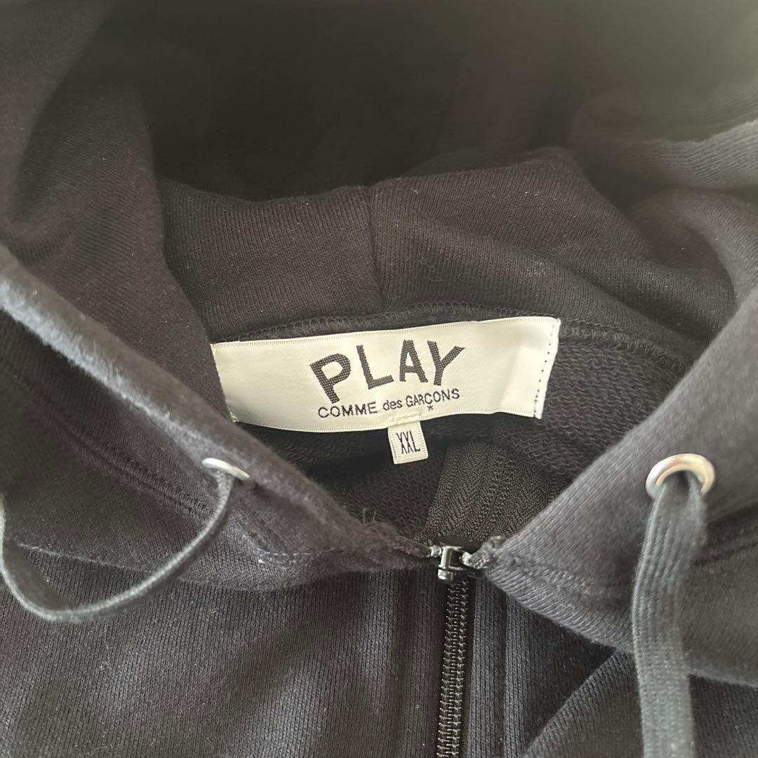 PLAY COMME DES GARÇONS ジップアップパーカー