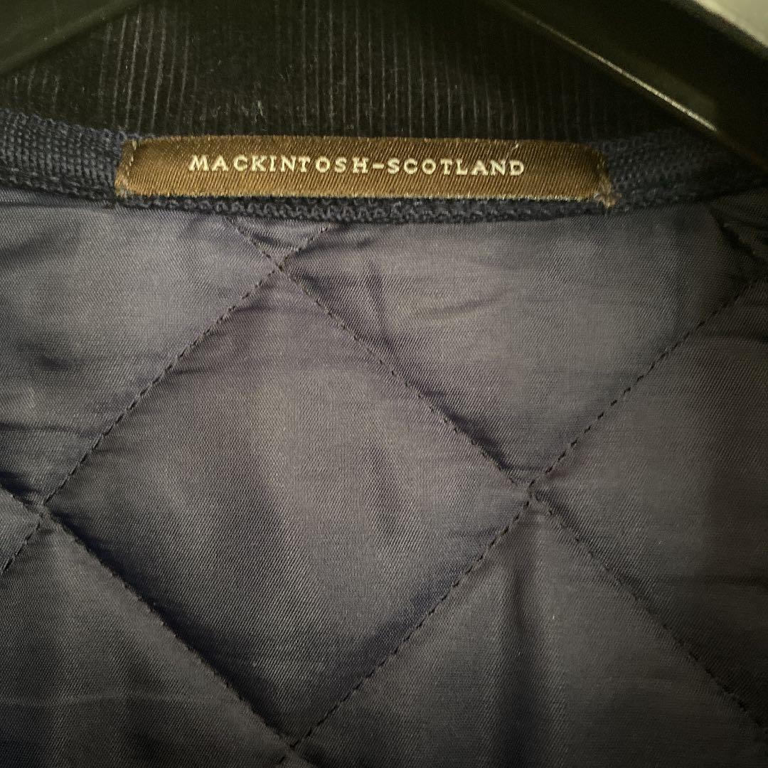 マッキントッシュ　mackintosh　キルティング　ジャケット　ブルー　美品