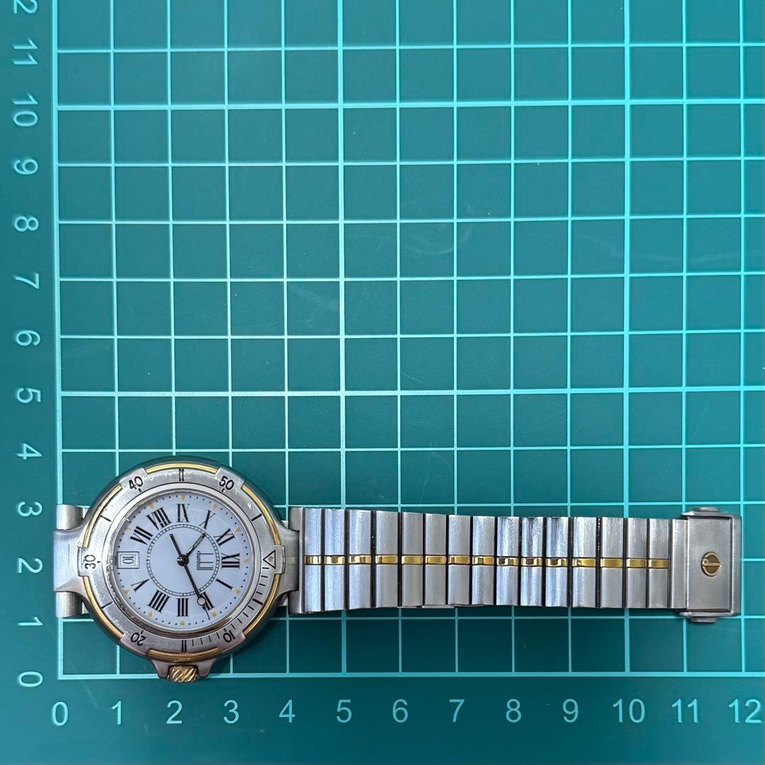 dunhill ミレニアムダイバー　防水200 QUARTZ 電池切れ　腕時計