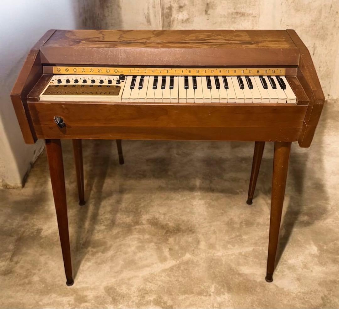 1950s USA ヴィンテージ コードオルガン ORGANAIRE 木製