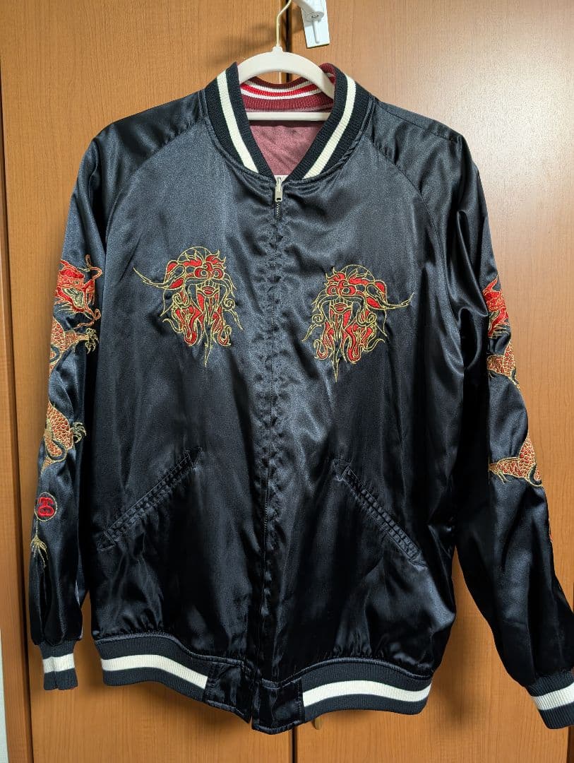 。*様 Stussy リバーシブルスカジャン