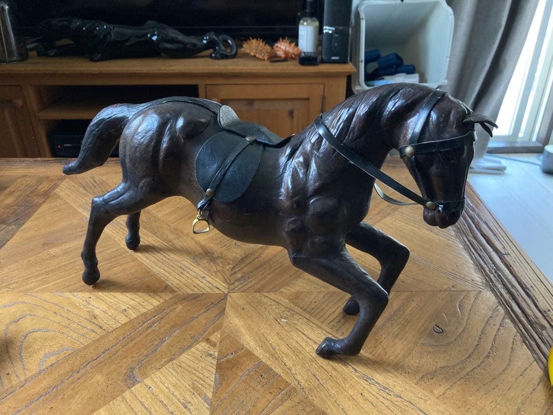 アンティーク ビンテージ オブジェ 馬 ホース