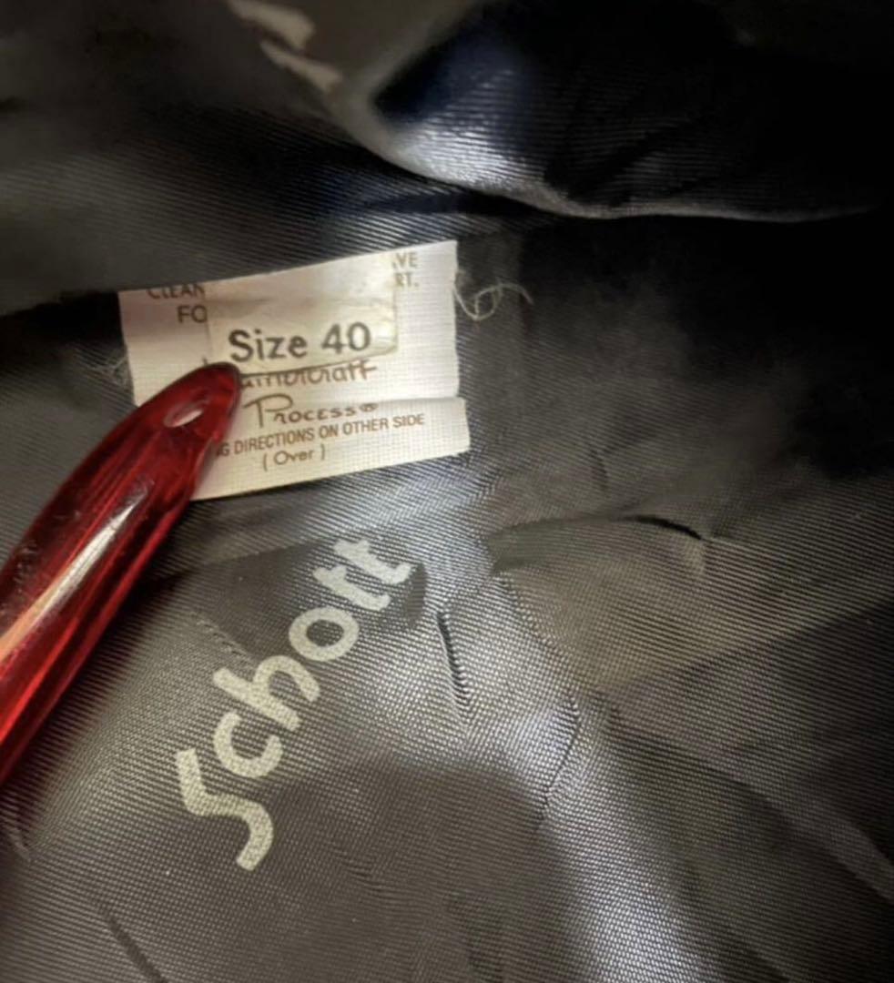ジャケット・アウター VINTAGE Schott USA LINE 643 MADE IN USA