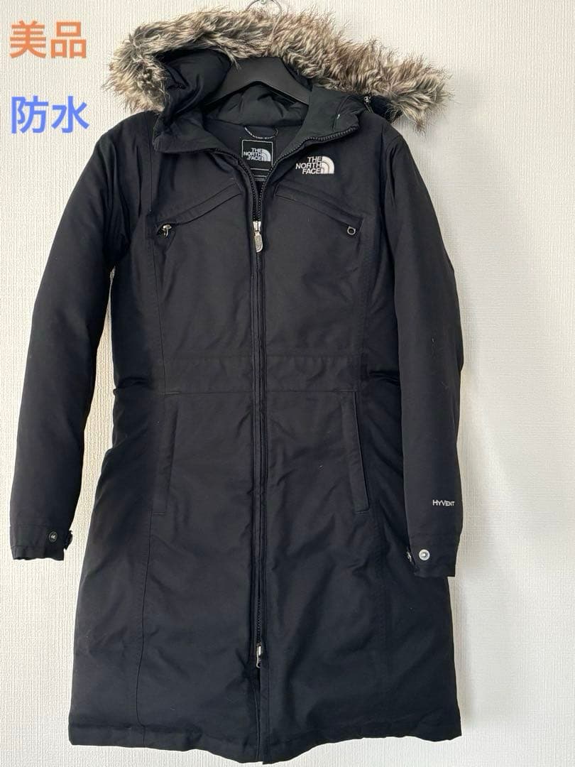 THE NORTH FACE ブラック ロングジャケット
