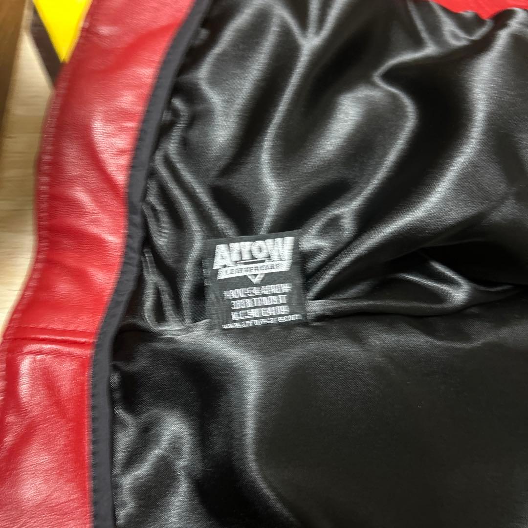 超美品‼️schott WライダースSPERW ラムレザーXS