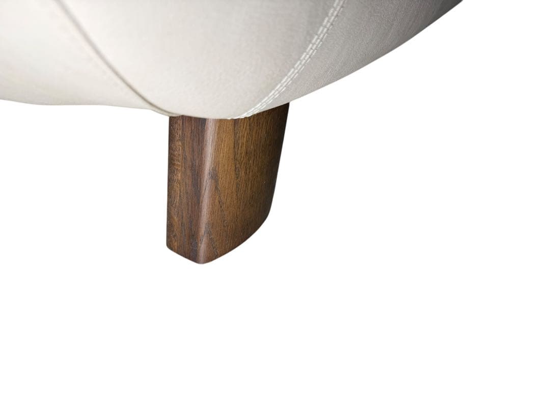 ◯カリモク karimoku アイボリー レザー 2人掛けソファ