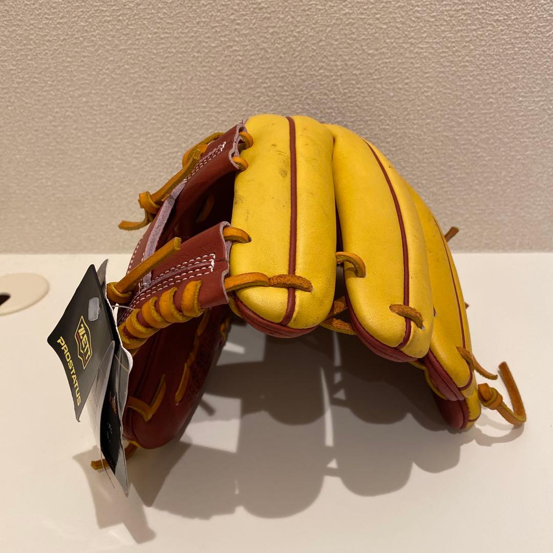 ZETT 内野手用グローブ プロステイタス 右投げ用　今宮モデル