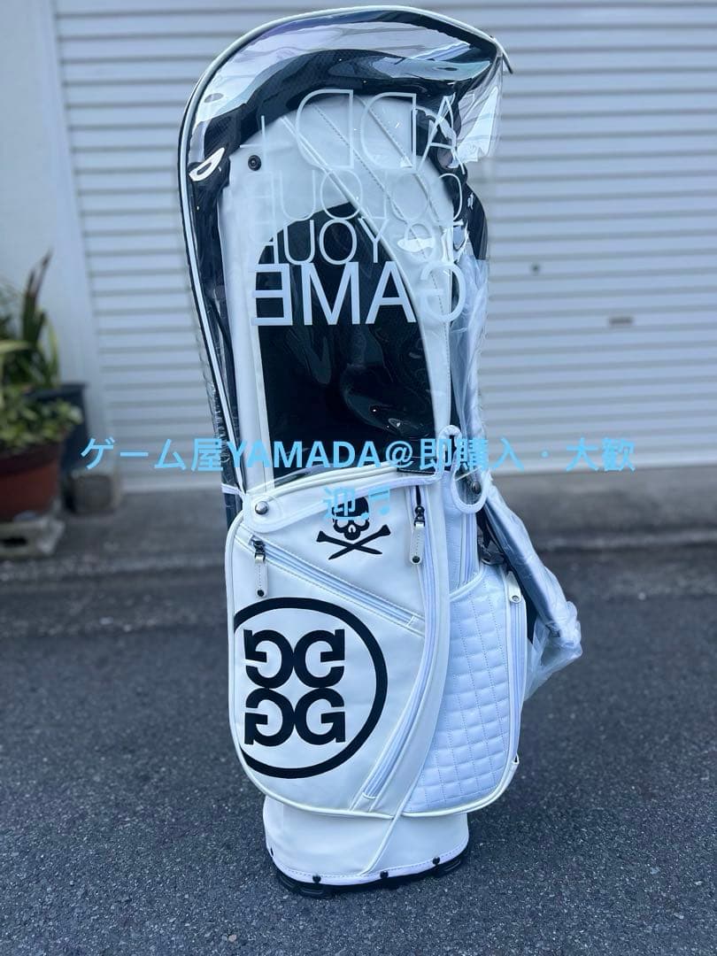 【即発送】G/FORE ジーフォア ゴルフ キャディバッグ スタンド型 ホワイト