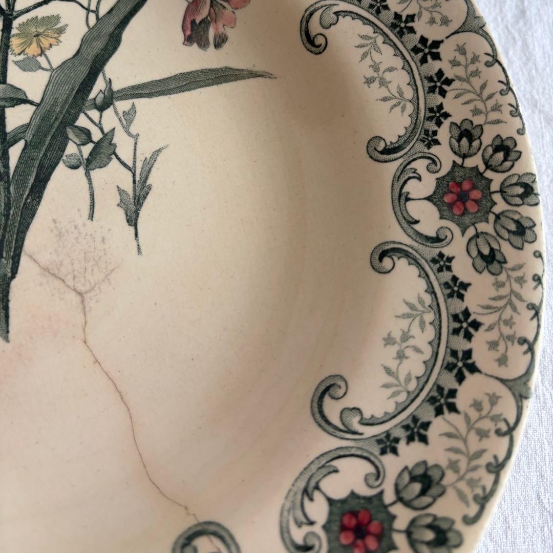 【金継ぎ用】ショワジールロワ Fleurs Coupées プレート