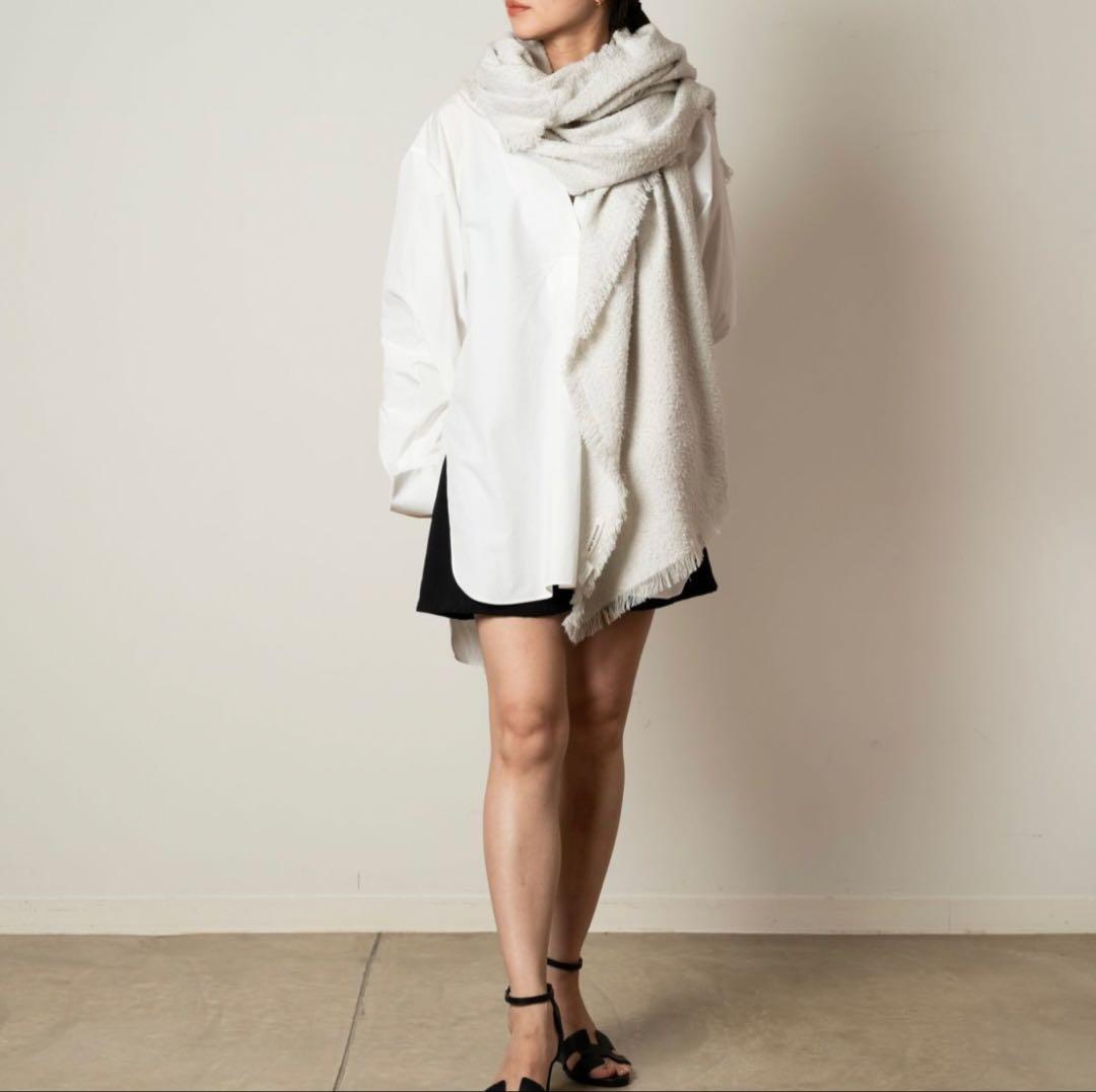 ASAUCE MELER スーピマコットン リネンミックス ループヤーン極美品