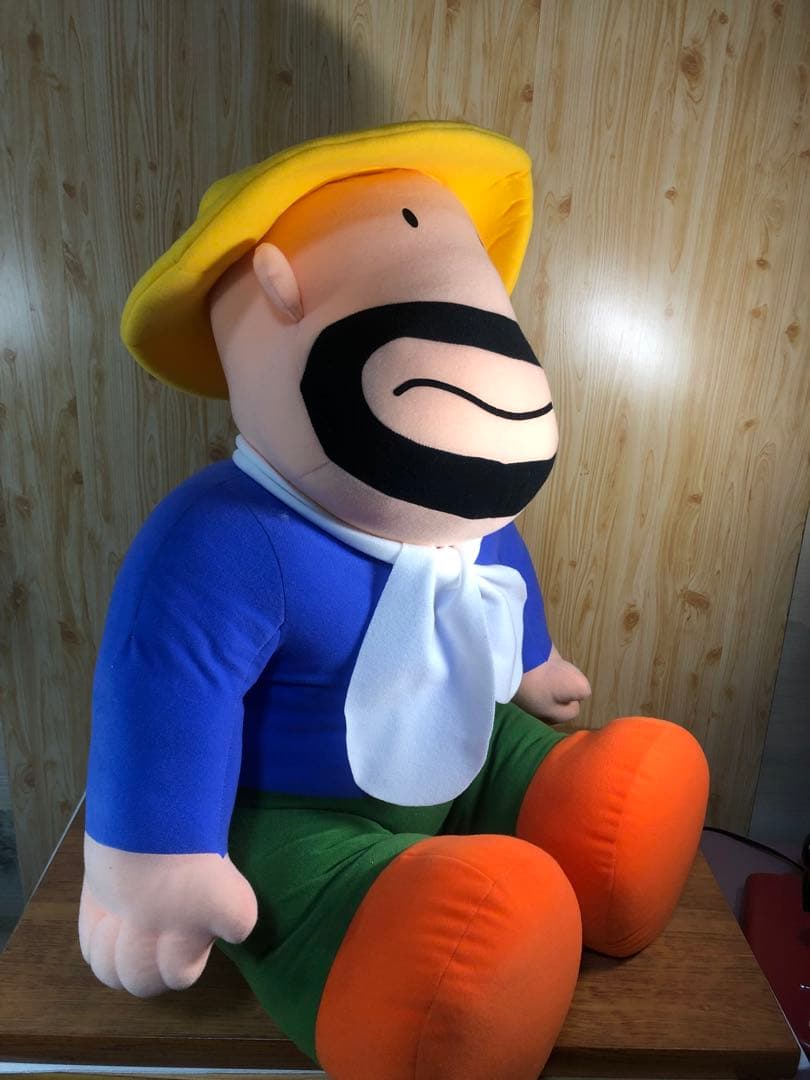 明治　非売品　特大　カールおじさん　ぬいぐるみ
