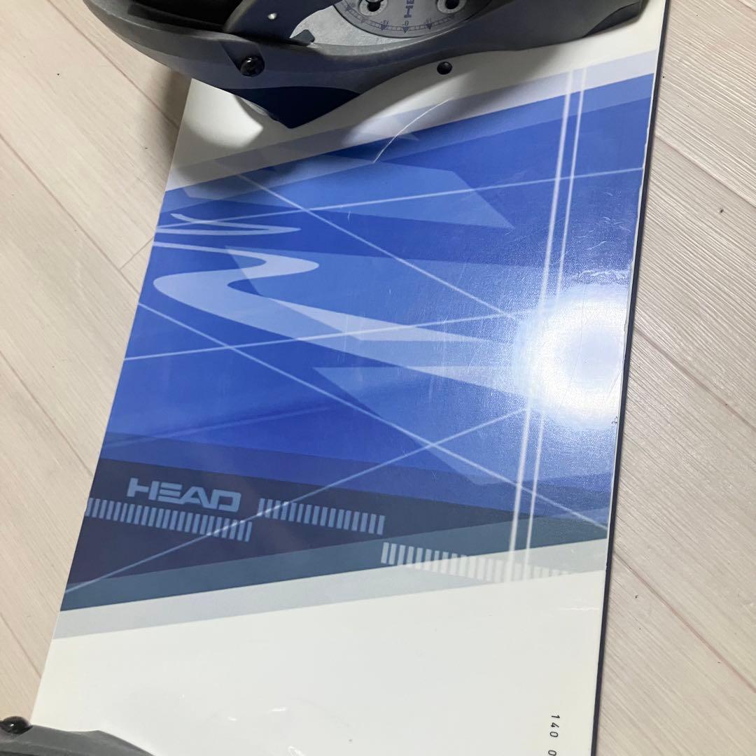HEAD TRUE ヘッド スノーボードセット140cm/バインディング約M