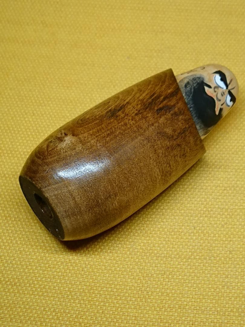 人形　だるま　達磨　木製　オブジェ　置物　インテリア　工芸品　美術品　A1309