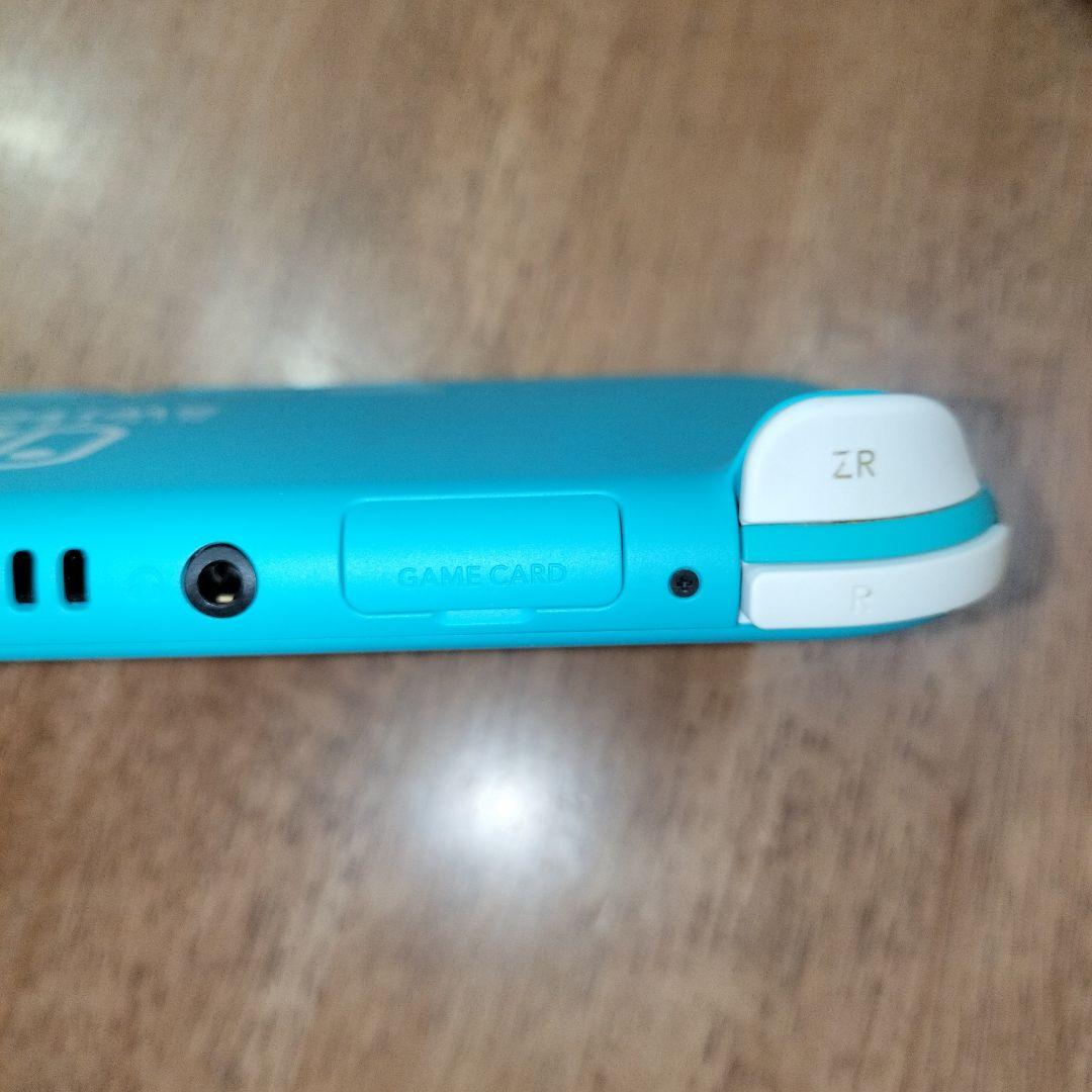 ニンテンドースイッチライト　充電器付き　ターコイズブルー