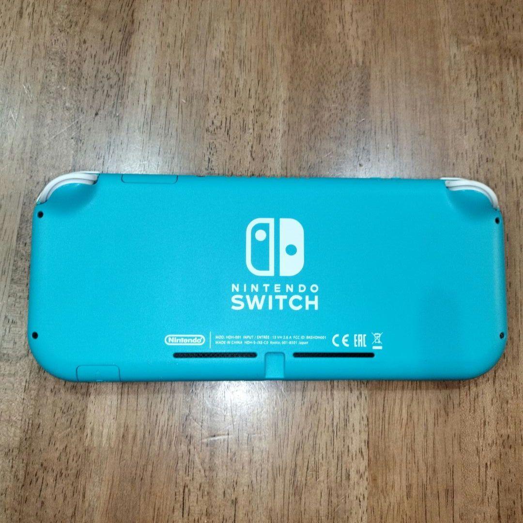 ニンテンドースイッチライト　充電器付き　ターコイズブルー