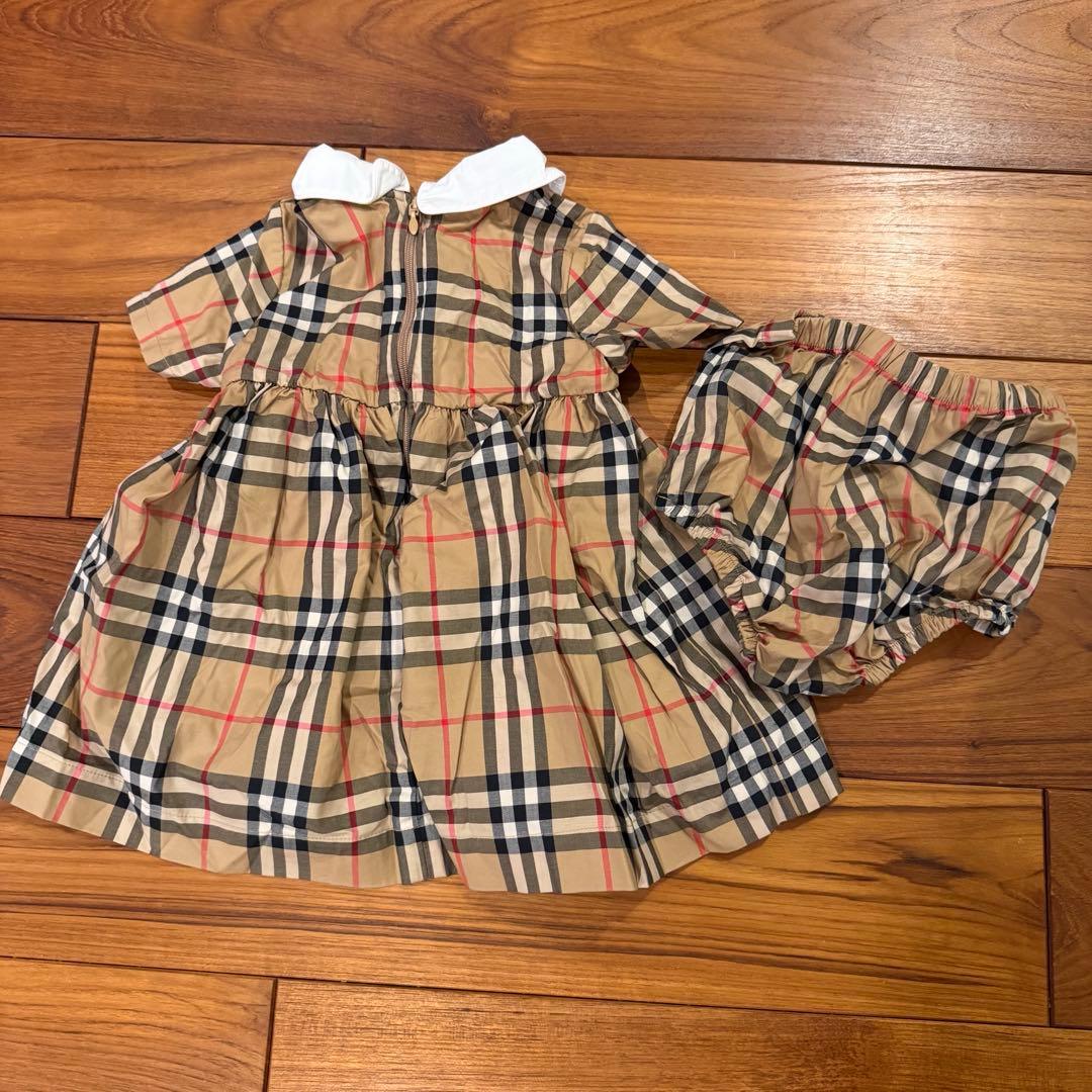 Burberry ベビー ワンピース チェック柄