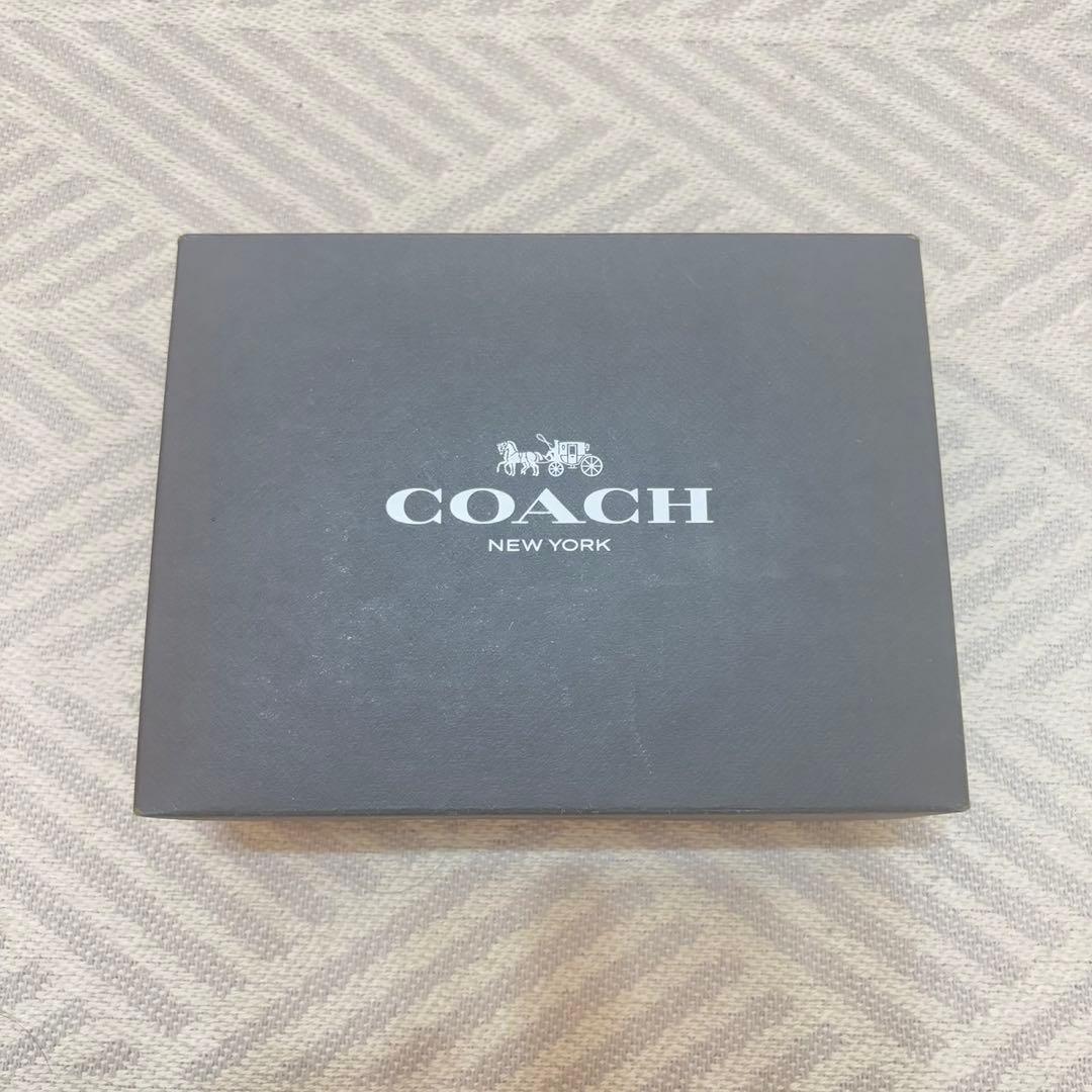 ヤ*ウ様 【新品】COACH ミニ キャンバス トライフォールド ウォレット