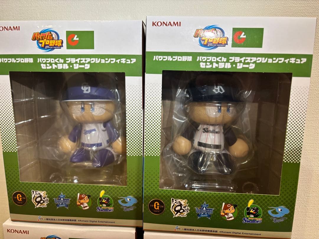 パワプロくん フィギュア セントラル・リーグ　全6種 コンプリートセット　おまけ