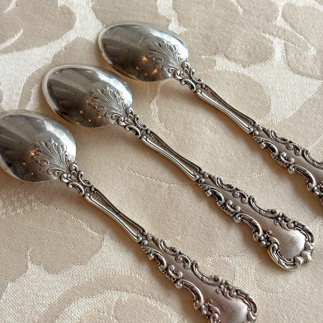 ミニスプーン/STERLINGマークあり/3本セット