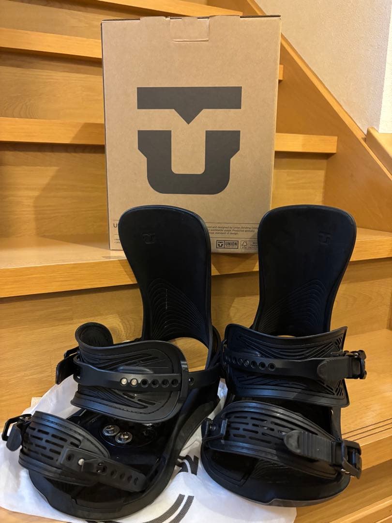 UNION スノーボード ビンディング ブラック　ULTRA Mサイズ