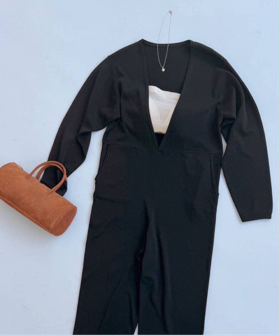 【美品】editforlulu abc NEW ニットオールインワン