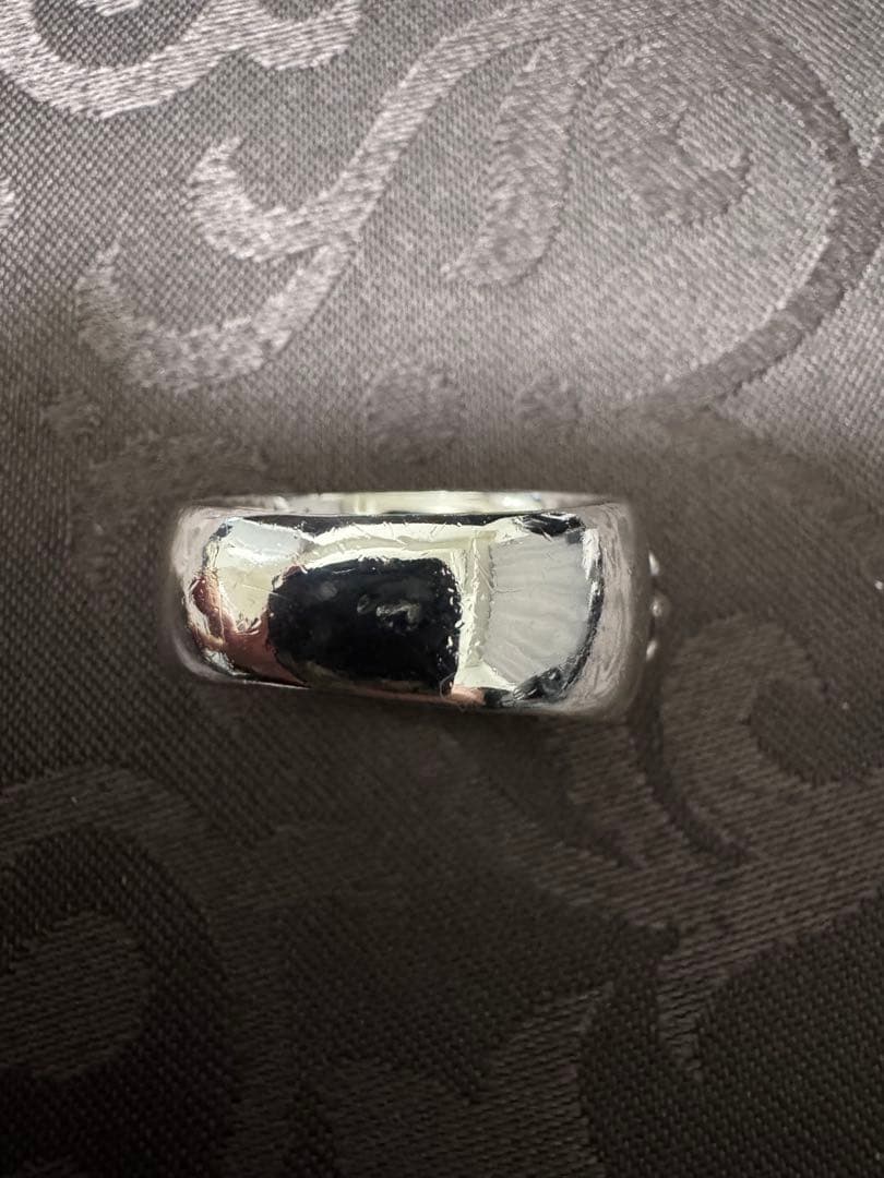 クロムハーツ Chrome hearts フローラルクロス リング　22号