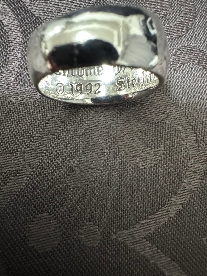 クロムハーツ Chrome hearts フローラルクロス リング　22号