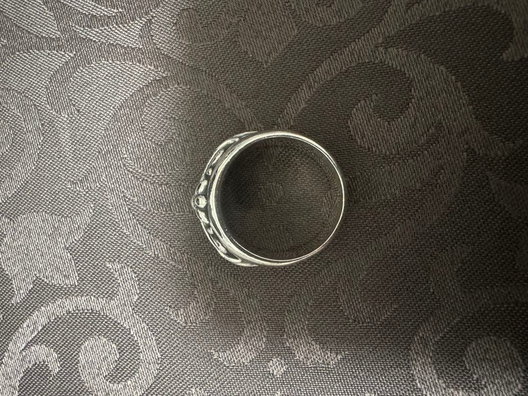 クロムハーツ Chrome hearts フローラルクロス リング　22号