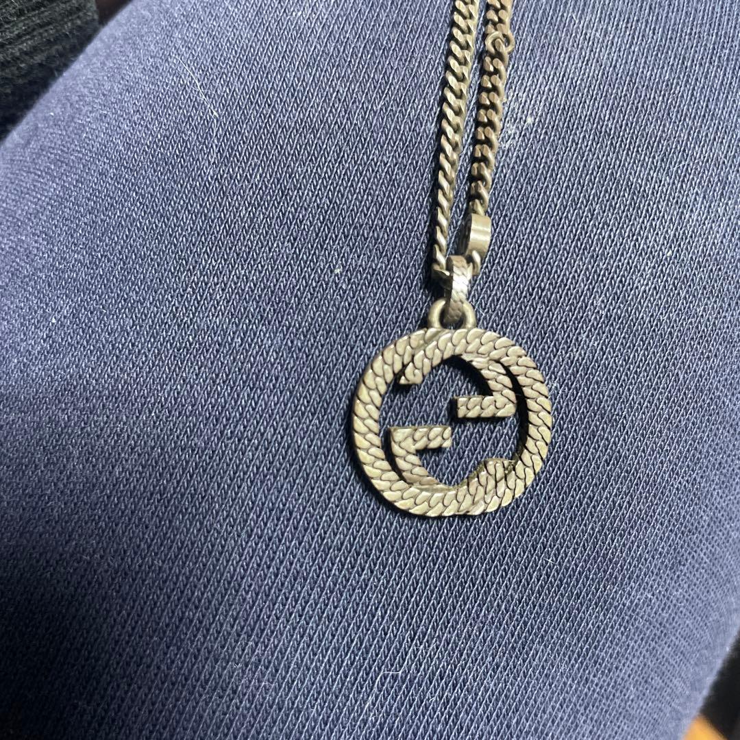 GUCCI ネックレス メンズ インターロッキングG