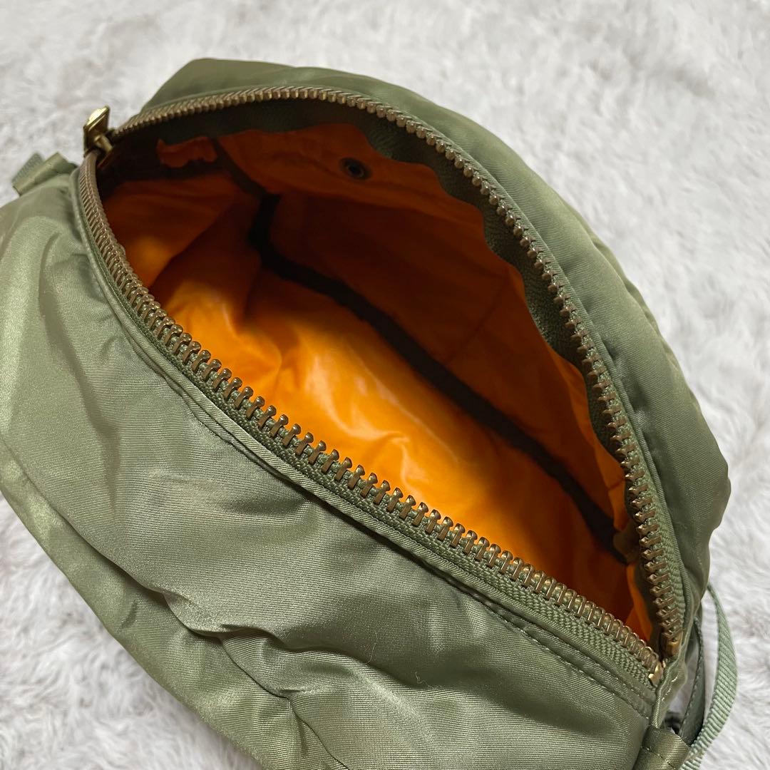 ポーター　ボディバック　ショルダーバッグ　タンカー　2way セージグリーン