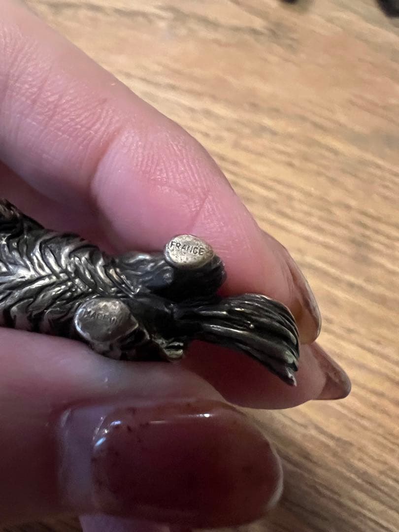 エルメス ヴィンテージ 犬 ダックスフンド キーホルダー チャーム