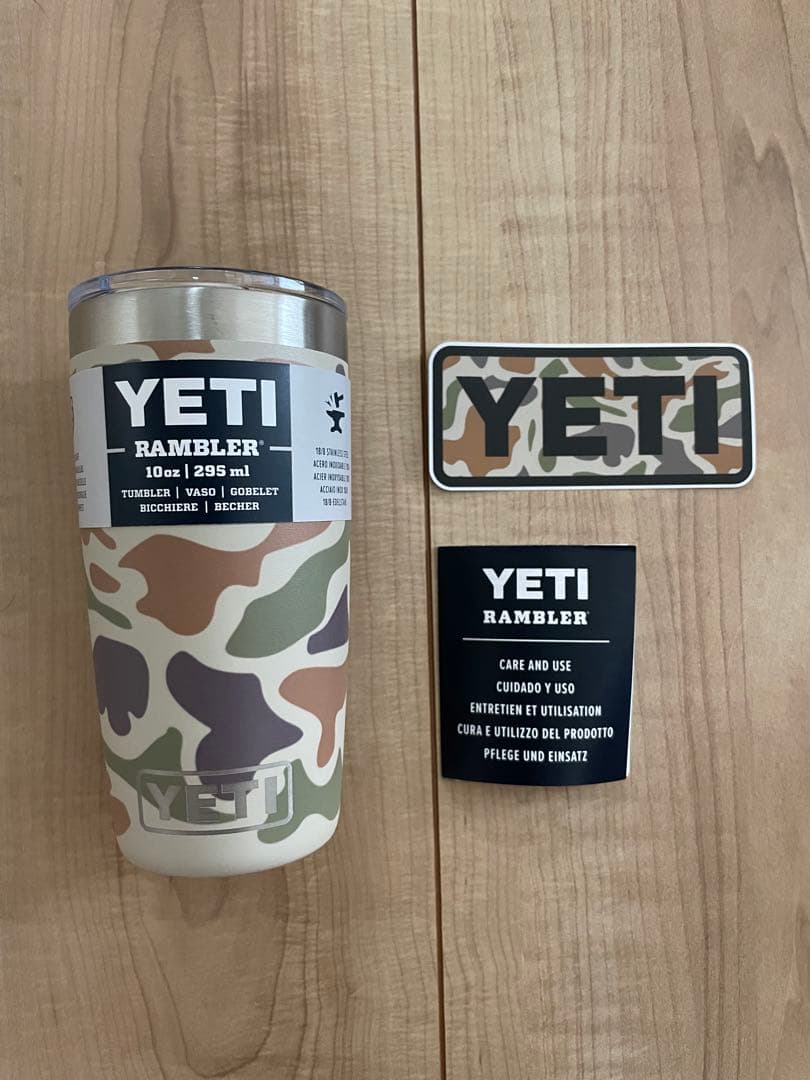 日本未発売　Yeti タンブラー 10oz 迷彩柄　新品