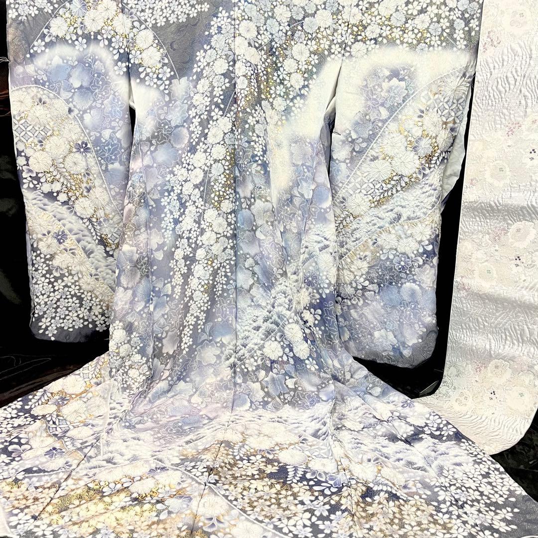 振袖フルセット■辻が花振袖■花絞り■関芳新品オーダー■正絹■成人式振り袖