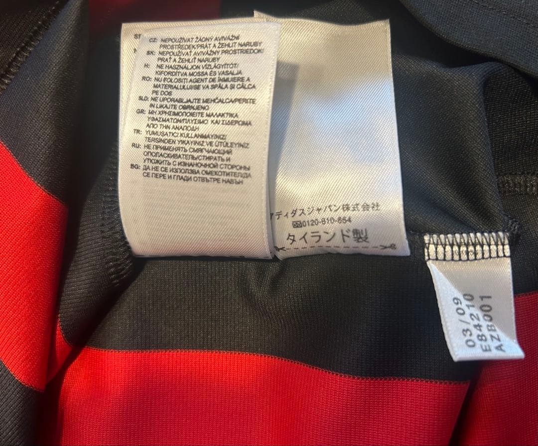 m*n様 ACミラン 2009/10 ホームユニフォーム ロナウジーニョ