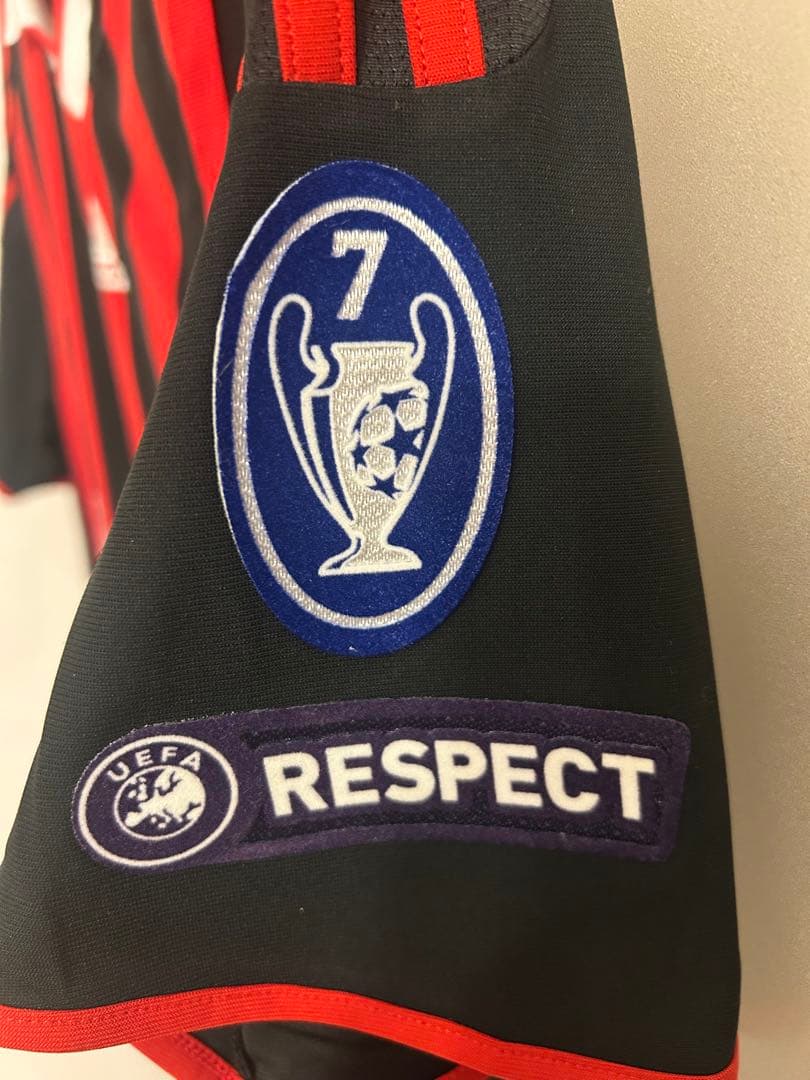 m*n様 ACミラン 2009/10 ホームユニフォーム ロナウジーニョ