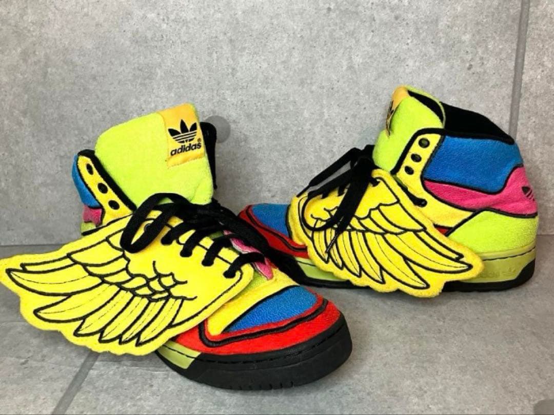 ジェレミースコット　アディダス adidas ハイカット　カラフル　派手