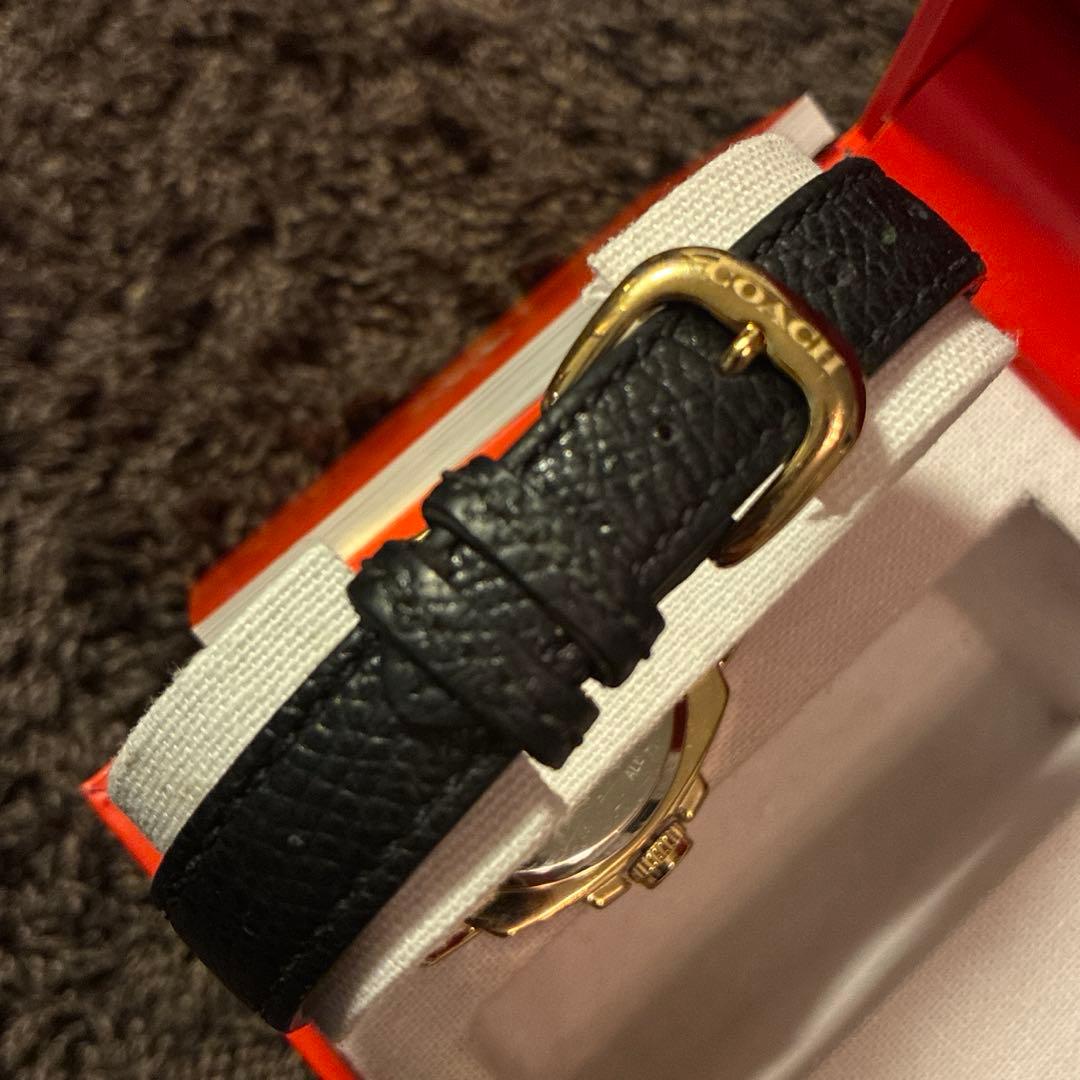 【新品電池】コーチ COACH 腕時計 レオパード柄 箱付き