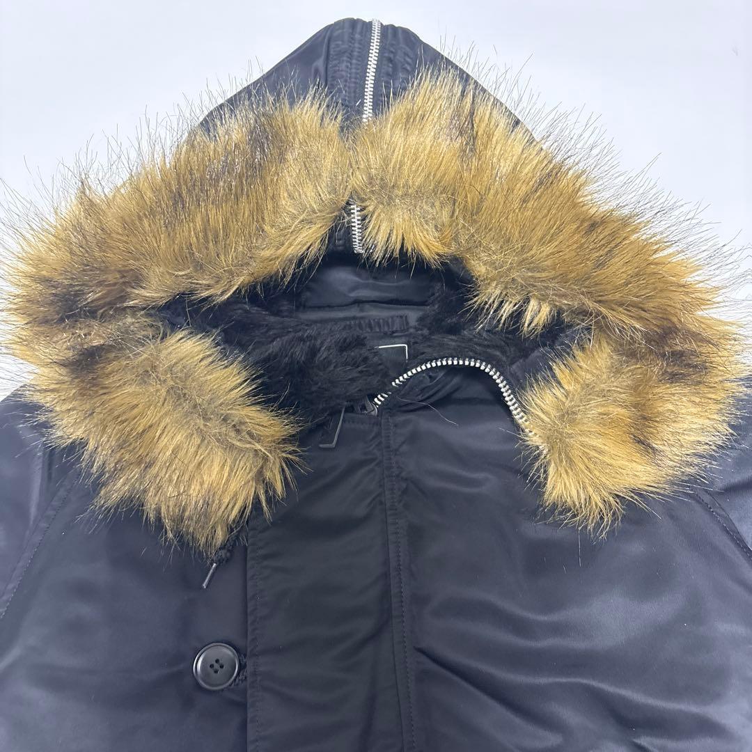 ✨美品✨ ALPHA アルファ N-2B フライトジャケット【L】ブラック